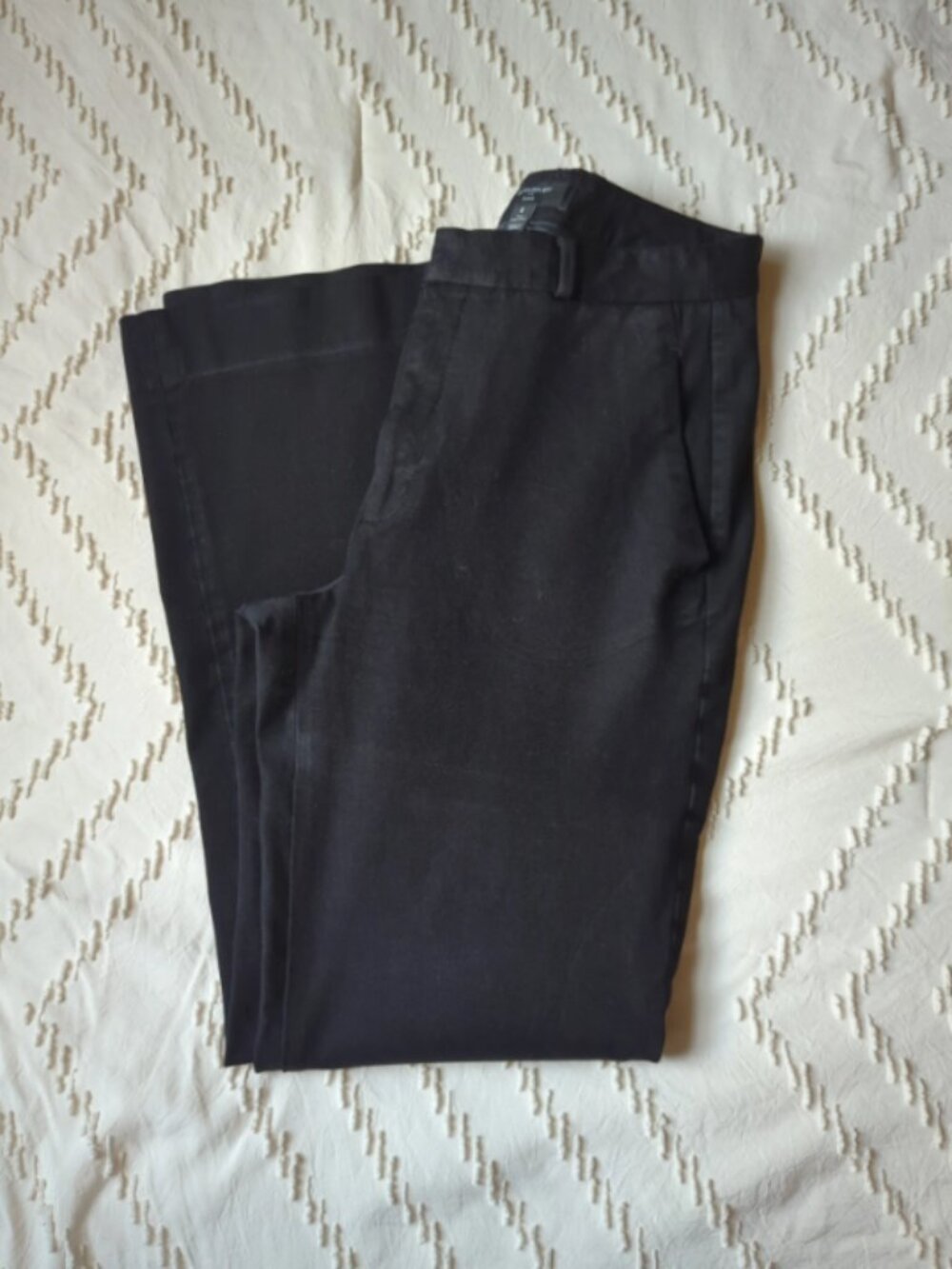 Banana Republic Sloan High Rise Dress Pants Black Size 6 Tall